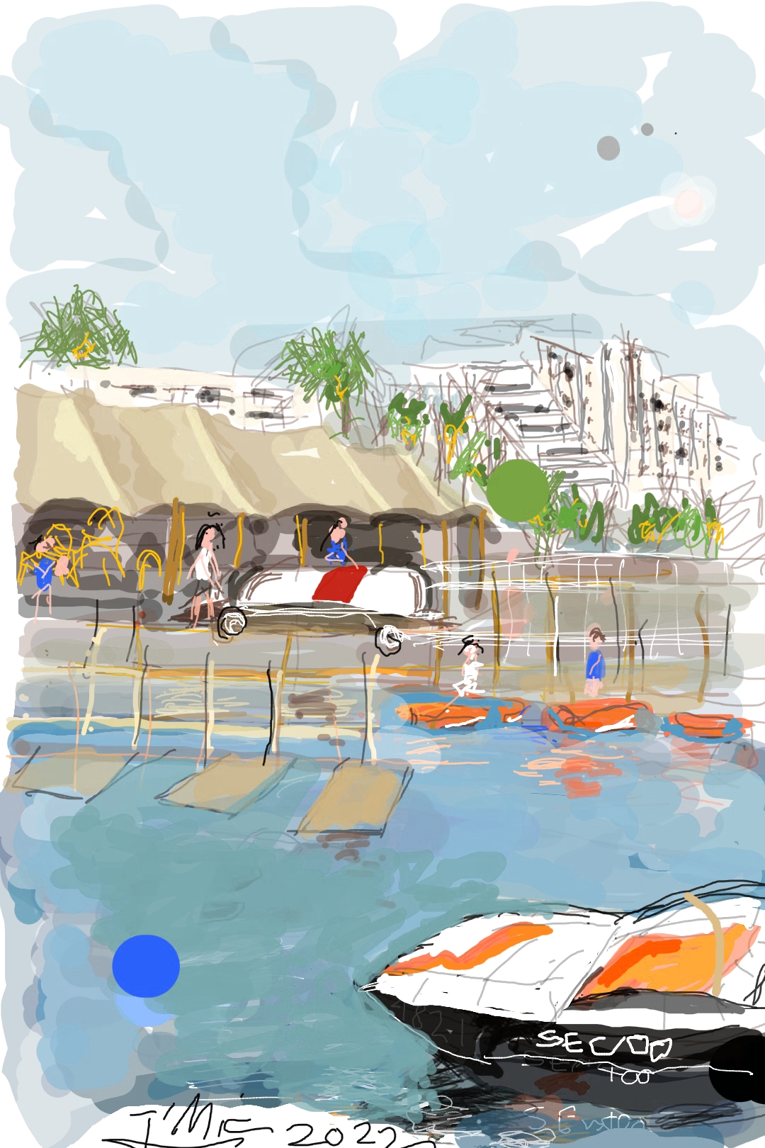 Eilat – living inside a painting